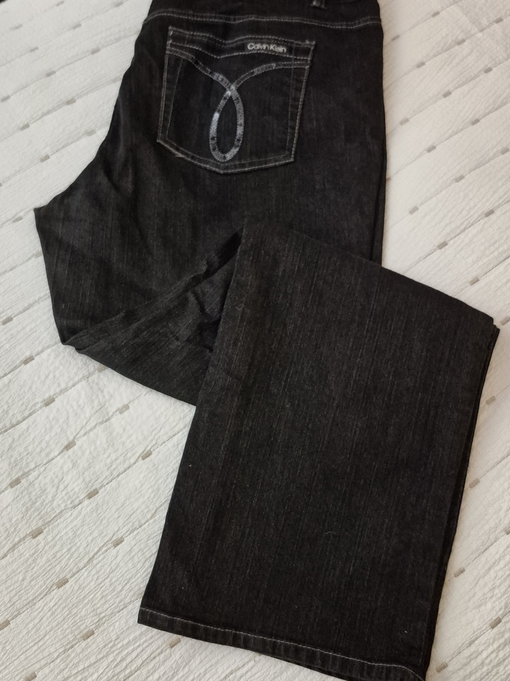 Calvin Klein Women's Black Boot Cut Jeans